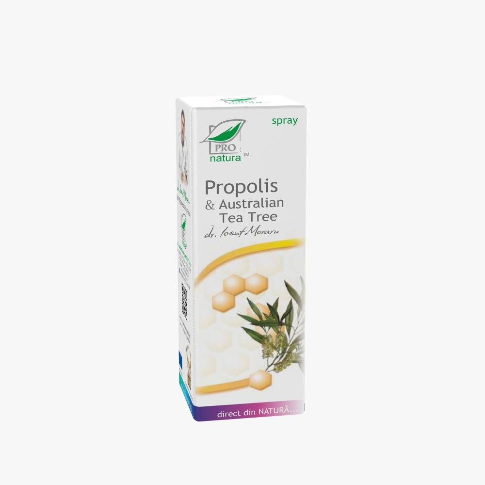 Spray propolis si australian tea tree, 50ml - medica