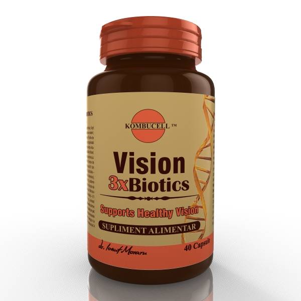 Vision 3xbiotics, 40cps - medica