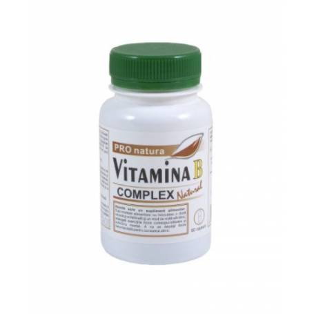 Vitamina B Complex Natural, 60cps - MEDICA