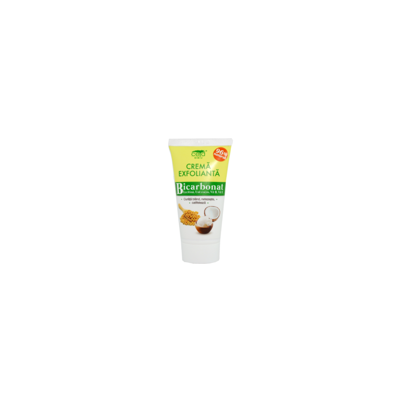 Crema Exfolianta 96% Naturala cu Bicarbonat, 50ml - CETA