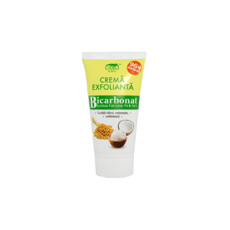 Crema Exfolianta 96% Naturala cu Bicarbonat, 50ml - CETA