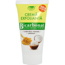 Crema exfolianta 96% naturala cu bicarbonat, 50ml - ceta