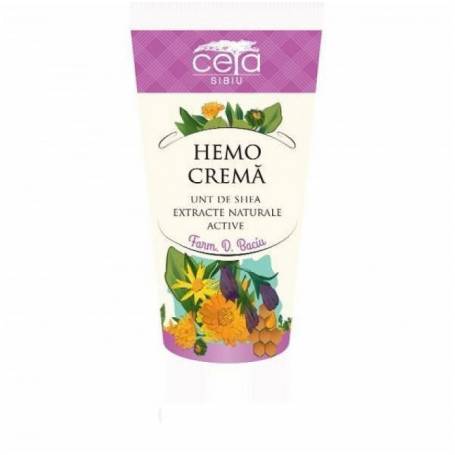 Crema Hemo cu unt de shea si extracte naturale active, 50ml - CETA