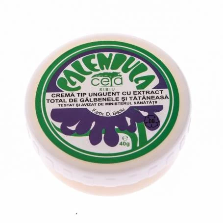 Unguent cu Galbenele si Tataneasa, 40g - CETA