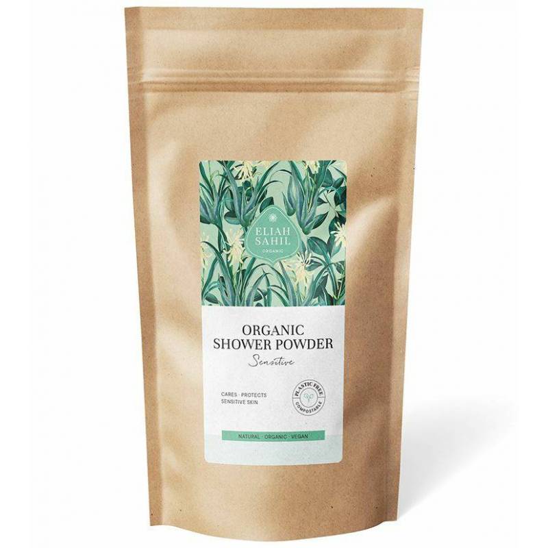 Gel de dus pudra Sensitive, eco-bio, 250g - Eliah Sahil