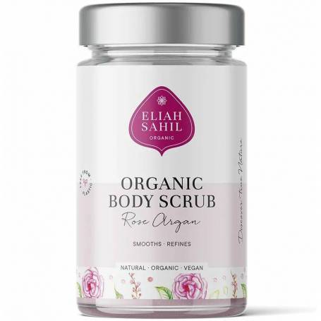 Scrub pentru corp cu trandafiri si argan, eco-bio, 256g - Eliah Sahil