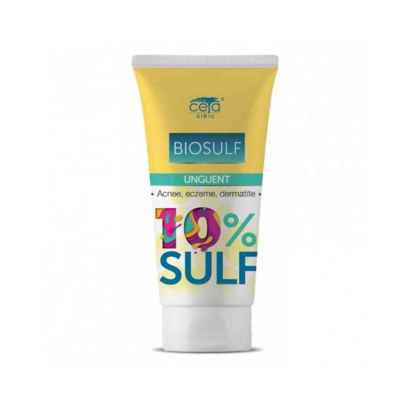 Unguent cu 10% Sulf, 50ml - CETA