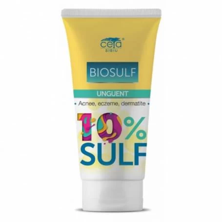 Unguent cu 10% Sulf, 50ml - CETA