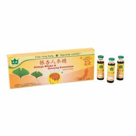 Ginkgo Biloba si Ginseng Extractum, 10 fiole - YONG KANG