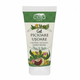 Gel picioare usoare, 50ml - CETA