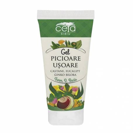 Gel picioare usoare, 50ml - CETA