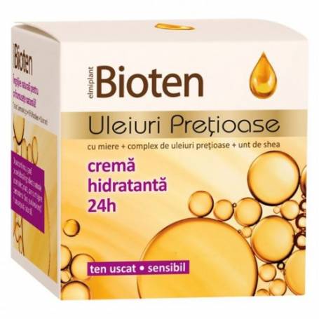 Crema hidratantă pentru ten uscat si sensibil, 50ml - ELMIPLANT