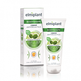 Crema anticelulitica cu ulei de cafea verde, 200ml - ELMIPLANT