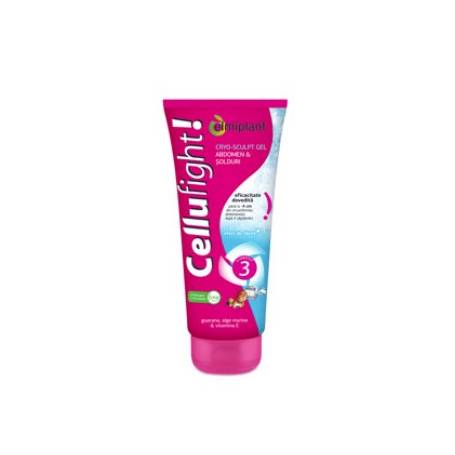 Cellufight Gel Cryo-Sculpt pentru abdomen si solduri, 200ml - ELMIPLANT