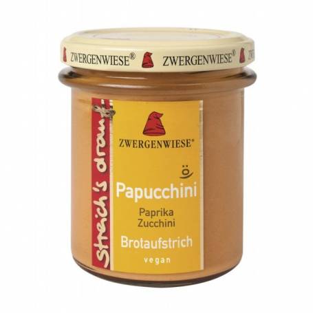 Crema tartinabila vegetala cu ardei si zucchini, 160g - Zwergenwiese