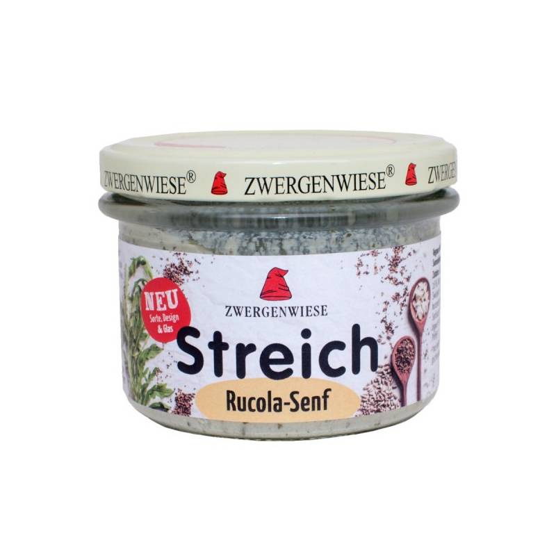 Pate vegetal cu rucola si mustar, eco-bio, 180g - Zwergenwiese