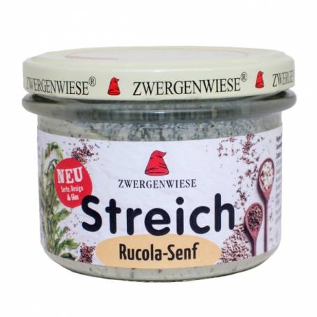 Pate vegetal cu rucola si mustar, eco-bio, 180g - Zwergenwiese