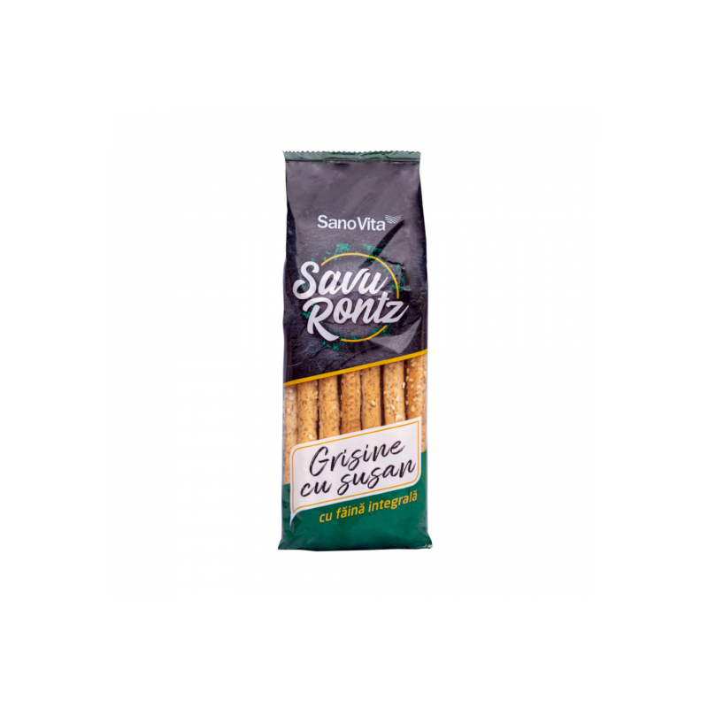 Grisine cu Susan si faina integrala, 50g - Sano Vita