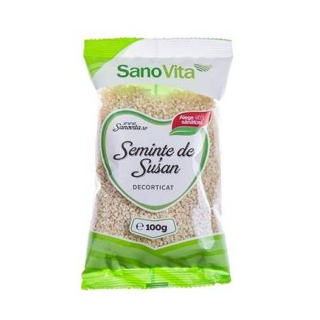 Seminte de susan decorticat, 100g - Sano Vita