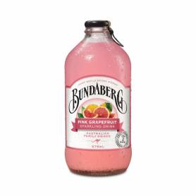 BAUTURA CARBOGAZOASA CU SUC DE GRAPEFRUIT ROZ, 375ml - Bundaberg