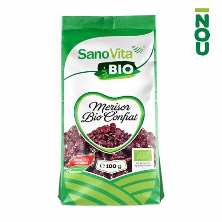 MERISOARE CONFIATE, ECO-BIO, 100G - Sano Vita