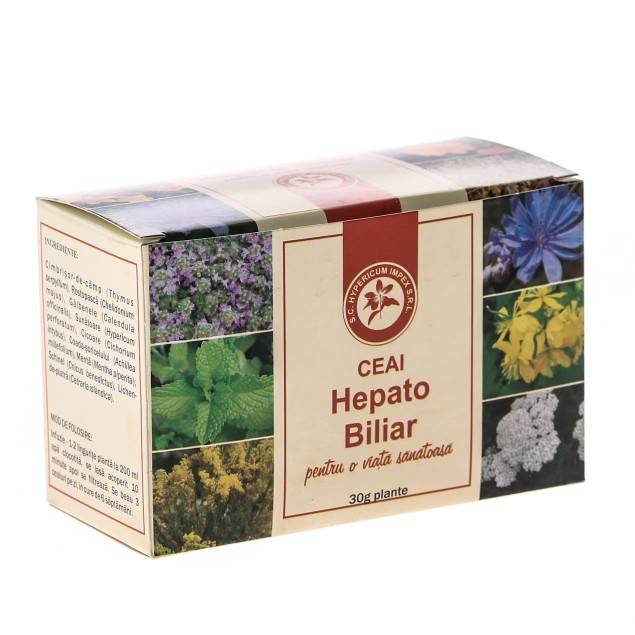 Ceai hepato biliar 30g - hypericum