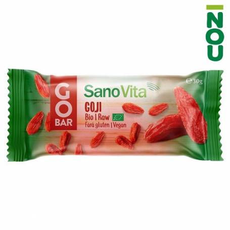 Go Bar cu goji, eco-bio, 30g - Sano Vita