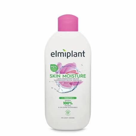 Skin Moisture lapte demachiant delicat pentru ten uscat si sensibil, 200ml - ELMIPLANT
