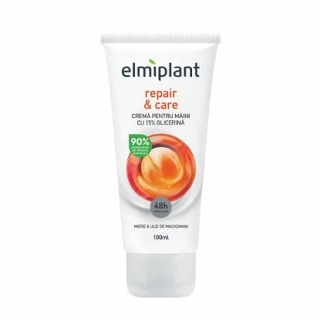 Crema reparatoare de maini, 100ml - ELMIPLANT