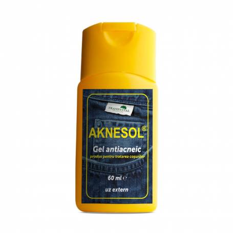 Aknesol gel antiacneic, 60ml - QUANTUM PHARM