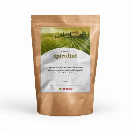 Pulbere din Spirulina, 250g - QUANTUM PHARM