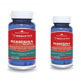 Berberina Bio-Activa, 60cps si 30cps - Herbagetica