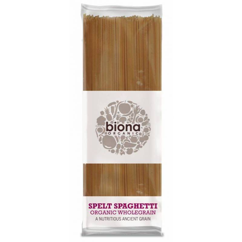 Spaghetti integrale din spelta, eco-bio, 500g - Biona