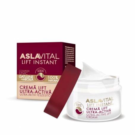 Crema lift ultra-activa pentru toate tipurile de ten, 50ml - Aslavital