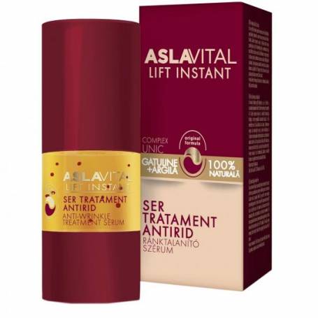 Ser pentru tratament antirid, 15ml - Aslavital