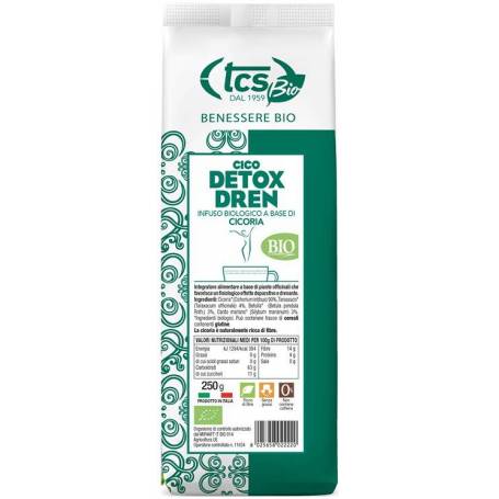 CICO DETOX DREN INFUZIE PE BAZA DE CICOARE, ECO-BIO, 250G - SALOMONI