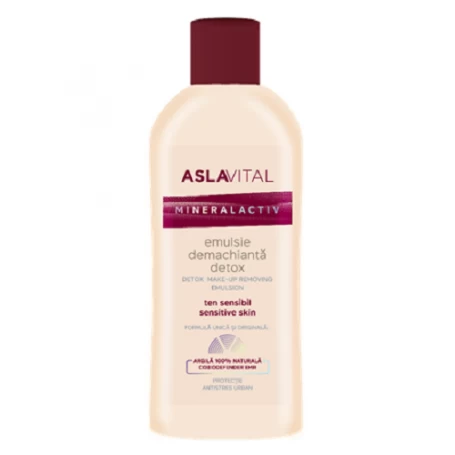 Emulsie demachianta Detox, 150ml - Aslavital
