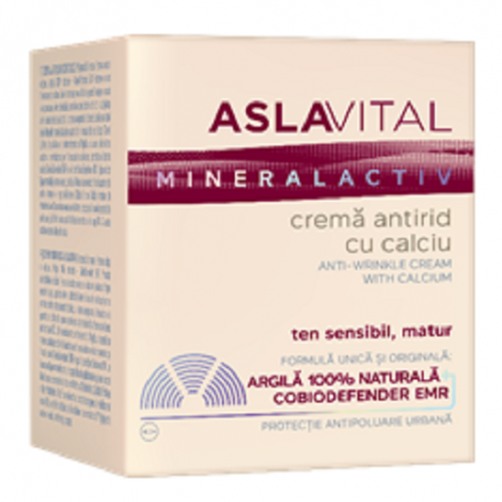 Crema antirid cu calciu, 50ml - Aslavital