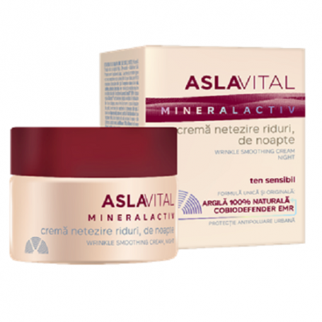 Crema antirid de noapte, 50ml - Aslavital