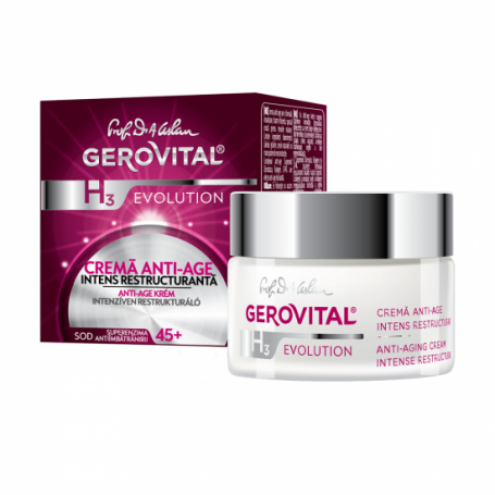 Crema anti-age intens restructuranta, 50ml - Gerovital H3 Evolution