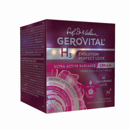 Crema ultra activa si luminozitate, 50ml - Gerovital H3 Evolution Perfect Look