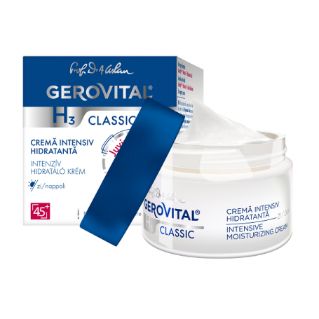 Crema intensiv hidratanta de zi, 50ml - Gerovital H3 Classic