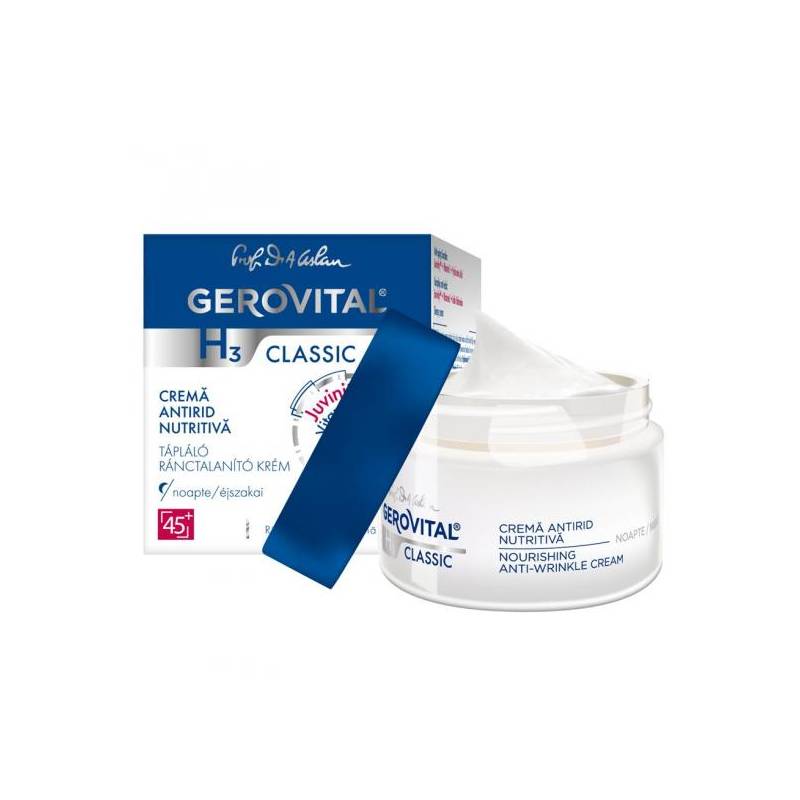 Crema nutritiva antirid de noapte, 50ml - Gerovital H3 Classic