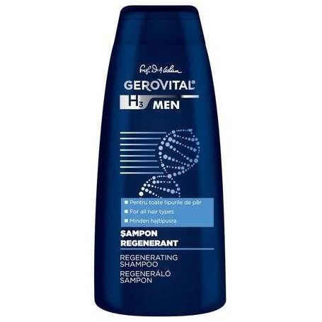 Sampon regenerant, 400ml - Gerovital H3 Men