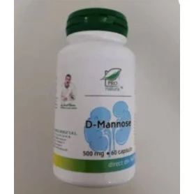 D-Mannose 700mg, 60cps - MEDICA