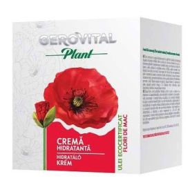 Crema nutritiva multivitamine cu ulei de flori de mac, 50ml - Gerovital Plant