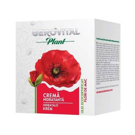 Crema nutritiva multivitamine cu ulei de flori de mac, 50ml - Gerovital Plant