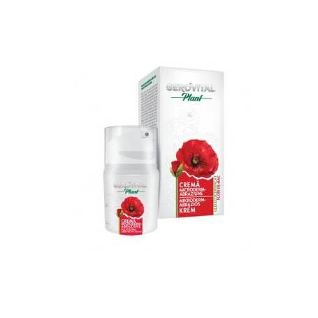 Crema microderm-abraziune, 30ml - Gerovital Plant