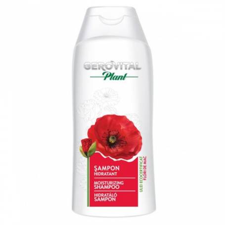 Sampon hidratant, 200ml - Gerovital Plant