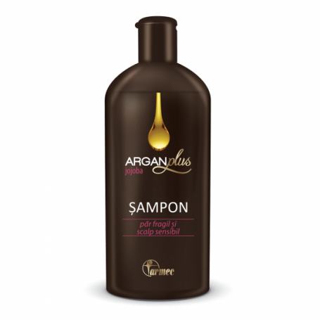 Sampon pentru par fragil cu jojoba, 250ml - Farmec ArganPlus